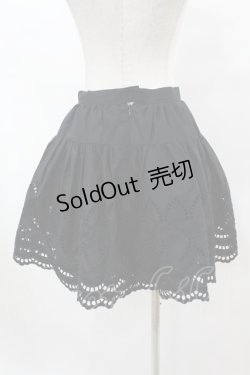 画像2: BPN / フラワーレーススカート  黒 H-25-07-11-1030-GO-SK-KB-ZH