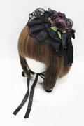 Blanche neige / ローズキャノティエ  黒 H-25-07-11-1005-0-AC-KB-ZH