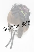 Blanche neige / ローズキャノティエ  黒 H-25-07-11-1005-0-AC-KB-ZH