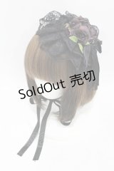 Blanche neige / ローズキャノティエ  黒 H-25-07-11-1005-0-AC-KB-ZH
