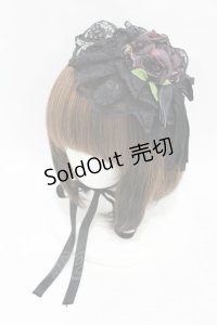 Blanche neige / ローズキャノティエ  黒 H-25-07-11-1005-0-AC-KB-ZH