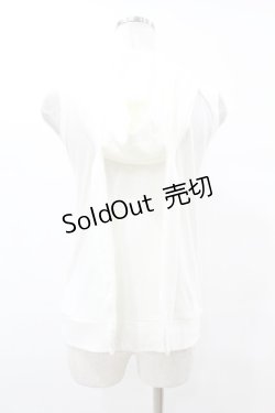 画像2: PEACE NOW / うさみみノースリーブトップス  白 H-25-10-24-038-PU-TO-KB-ZH