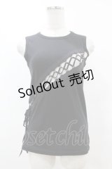 BPN / 縫合タンク  黒 H-25-07-11-1035-GO-TO-KB-ZH