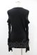画像2: BPN FOR MEN / レースアップスリーブトップス  黒 H-25-07-11-1040-GO-TO-KB-ZH (2)