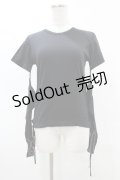 BPN / アーム付カットソー  黒 H-25-07-11-1042-GO-TO-KB-ZH