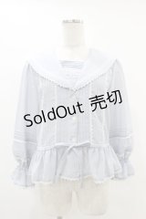 Melody BasKet / Bon Voyageトップス  サックス H-25-07-11-1044-LO-BL-KB-ZH