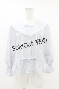 Melody BasKet / Bon Voyageトップス  サックス H-25-07-11-1044-LO-BL-KB-ZH