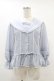 画像1: Melody BasKet / Bon Voyageトップス  サックス H-25-07-11-1044-LO-BL-KB-ZH (1)
