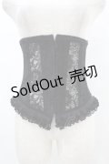危機裸裸商店 / レースコルセット  黒 H-25-07-11-1007-GO-ZA-KB-ZH