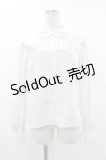 Melody BasKet / Melodyレース長袖ブラウス M アイボリー H-25-07-11-1046-LO-BL-KB-ZH