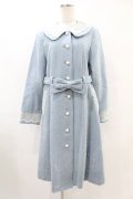 Melody BasKet / Sweet princessコート M サックス H-25-07-11-1017-LO-CO-KB-ZH