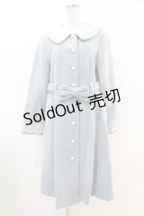 Melody BasKet / Sweet princessコート M サックス H-25-07-11-1017-LO-CO-KB-ZH