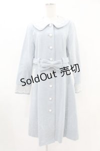 Melody BasKet / Sweet princessコート M サックス H-25-07-11-1017-LO-CO-KB-ZH