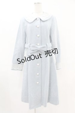 画像1: Melody BasKet / Sweet princessコート M サックス H-25-07-11-1017-LO-CO-KB-ZH