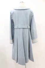 画像2: Melody BasKet / Sweet princessコート M サックス H-25-07-11-1017-LO-CO-KB-ZH (2)