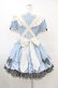 画像2: Melody BasKet / DREAMY ALICEワンピース＆カチューシャ  サックス H-25-07-11-1018-LO-OP-KB-ZH (2)