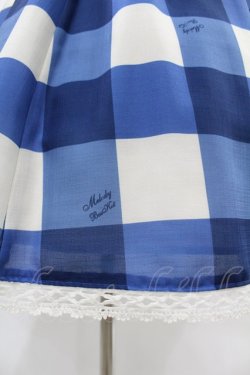 画像5: Melody BasKet / Melody Block Checkジャンパースカート M ブルー H-25-07-11-1024-LO-OP-KB-ZH