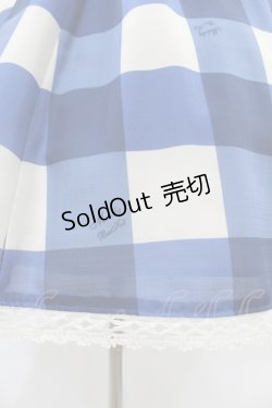 画像5: Melody BasKet / Melody Block Checkジャンパースカート M ブルー H-25-07-11-1024-LO-OP-KB-ZH