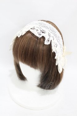 画像1: Melody BasKet / Nightingaleレースヘアクリップ  アイボリー H-25-07-11-1004-LO-AC-KB-ZH