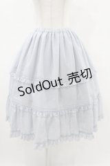 Melody BasKet / Bon Voyageスカート  サックス H-25-07-11-1027-LO-SK-KB-ZH