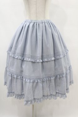 画像1: Melody BasKet / Bon Voyageスカート  サックス H-25-07-11-1027-LO-SK-KB-ZH