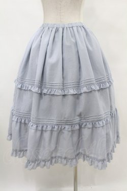 画像2: Melody BasKet / Bon Voyageスカート  サックス H-25-07-11-1027-LO-SK-KB-ZH