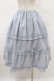 画像2: Melody BasKet / Bon Voyageスカート  サックス H-25-07-11-1027-LO-SK-KB-ZH (2)