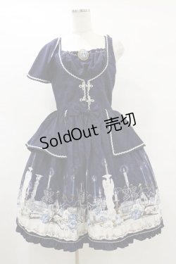 画像1: metamorphose / dim light holy ジャンパースカート Free ネイビー H-25-07-11-072-ME-OP-NS-ZH
