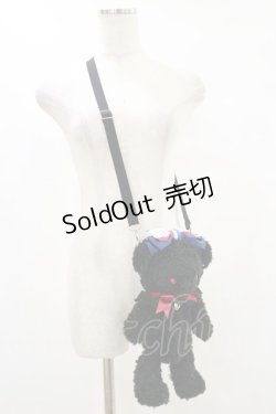 画像1: BABY,THE STARS SHINE BRIGHT / くまくみゃポシェット2015年グランババージョン  ブラック H-25-07-11-015-BA-BG-NS-ZH