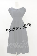 Fi.n.t / パフスリーブコルセットジャンスカ Free NAVY H-25-07-11-080-CA-OP-NS-ZH