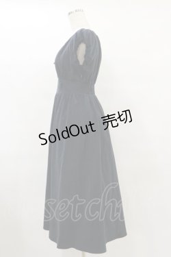 画像3: Fi.n.t / パフスリーブコルセットジャンスカ Free NAVY H-25-07-11-080-CA-OP-NS-ZH