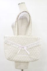 mellfy memory / Love letter tote bag  WHITE H-25-07-11-017-LO-BG-NS-ZH