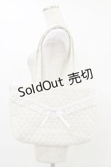 mellfy memory / Love letter tote bag  WHITE H-25-07-11-017-LO-BG-NS-ZH
