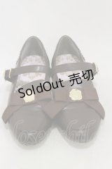 m petit by misako / NINA'Sコラボパンプス L ブラウン H-25-07-11-018-LO-SH-NS-ZH
