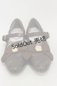 m petit by misako / NINA'Sコラボパンプス L ブラウン H-25-07-11-018-LO-SH-NS-ZH