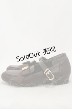 画像2: m petit by misako / NINA'Sコラボパンプス L ブラウン H-25-07-11-018-LO-SH-NS-ZH