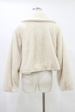 画像2: m petit by misako / サンリオキャラクターズコラボ マイメロディ ファーショートジャケット L オフ H-25-07-11-022-LO-JA-NS-ZH
