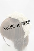 Victorian maiden / レースリボンローズカチューシャ  生成り H-25-07-11-004-CL-AC-NS-ZH