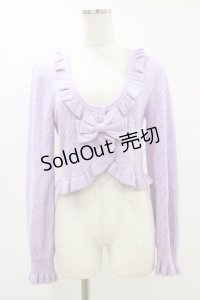 metamorphose / ハートすかしあみボレロ Free ラベンダー H-25-07-11-027-ME-TO-NS-ZH