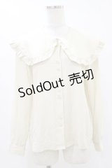 Fi.n.t / フリル使いビッグカラーブラウス Free L/BEIGE H-25-07-11-034-CA-BL-NS-ZH