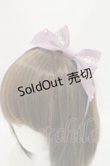 Innocent World / トーションレースとパールのカチューシャ  ラベンダー H-25-07-11-006-IW-AC-NS-ZH