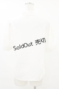 画像2: Fi.n.t / フラワージャガードボウタイブラウス Free OFF WHITE H-25-07-11-037-CA-BL-NS-ZH