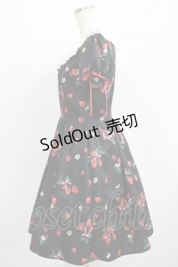 画像2: Ank Rouge / StrawberryBouquetワンピース M ブラック H-25-07-12-024-CA-OP-NS-ZH