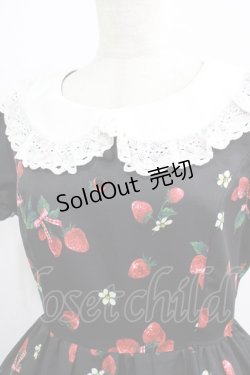 画像4: Ank Rouge / StrawberryBouquetワンピース M ブラック H-25-07-12-024-CA-OP-NS-ZH