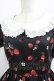 画像4: Ank Rouge / StrawberryBouquetワンピース M ブラック H-25-07-12-024-CA-OP-NS-ZH (4)