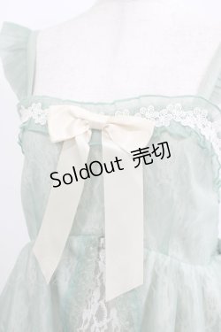 画像4: axes femme kawaii / レーシージャンパースカート M グリーン H-25-07-12-026-AX-OP-NS-ZH