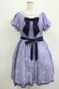 axes femme kawaii / 星座柄セーラーワンピース M ブルー H-25-07-12-027-AX-OP-NS-ZH