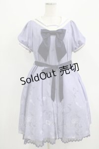 axes femme kawaii / 星座柄セーラーワンピース M ブルー H-25-07-12-027-AX-OP-NS-ZH