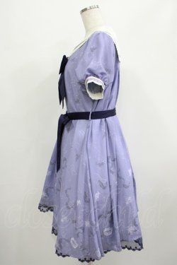 画像2: axes femme kawaii / 星座柄セーラーワンピース M ブルー H-25-07-12-027-AX-OP-NS-ZH