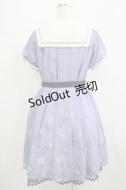 画像3: axes femme kawaii / 星座柄セーラーワンピース M ブルー H-25-07-12-027-AX-OP-NS-ZH